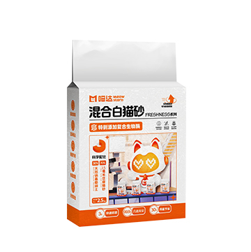 Mixed Cat Litter-White Packing